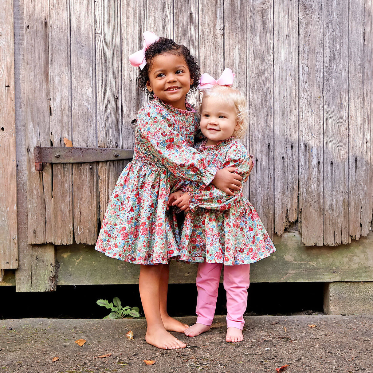 Fall Floral Pink Ariella Legging Set