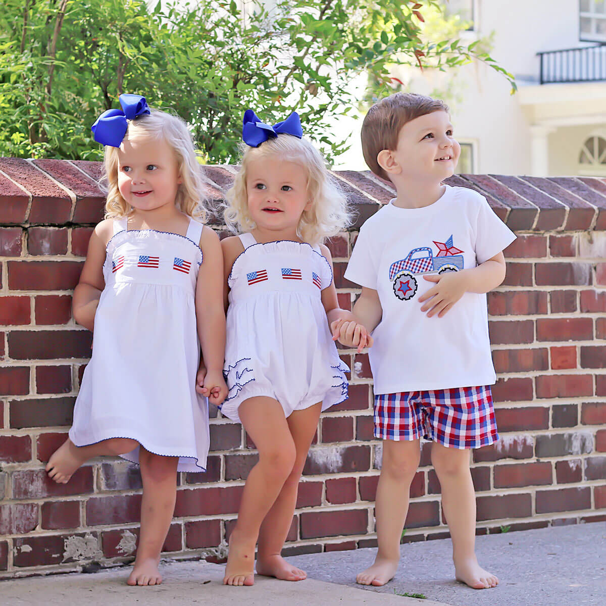 Patriotic Truck Short Set