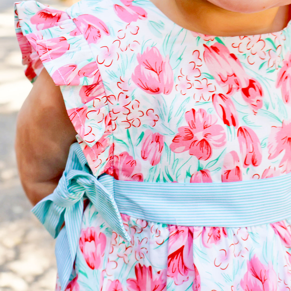 Sweet Tulips Pink Avery Bubble