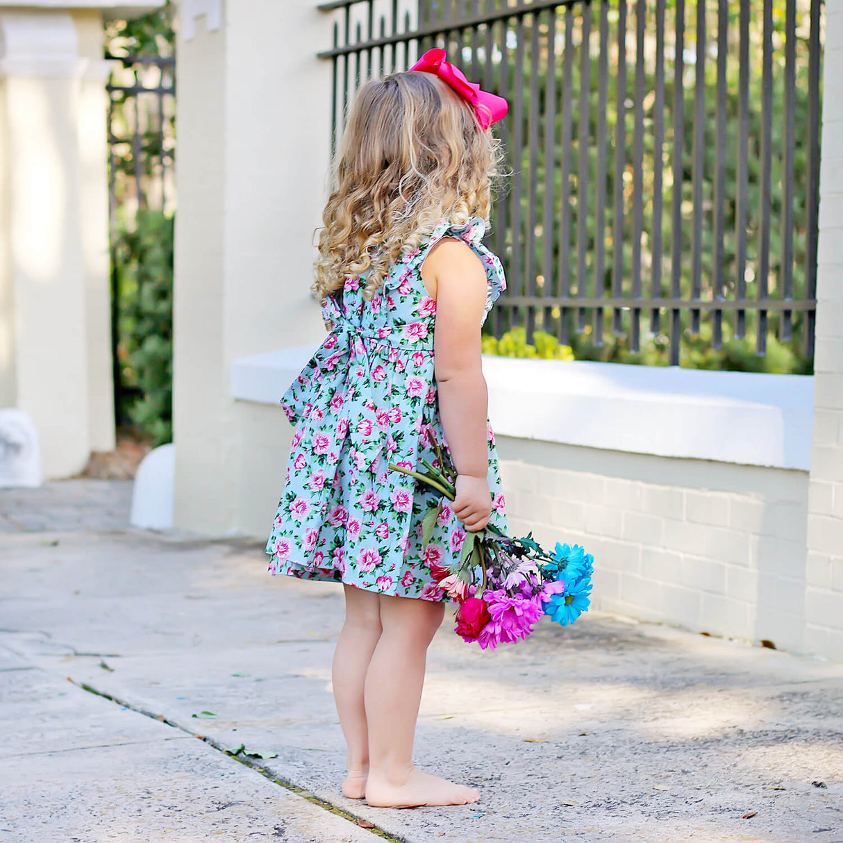Secret Garden Pink Smocked Hannah Dress