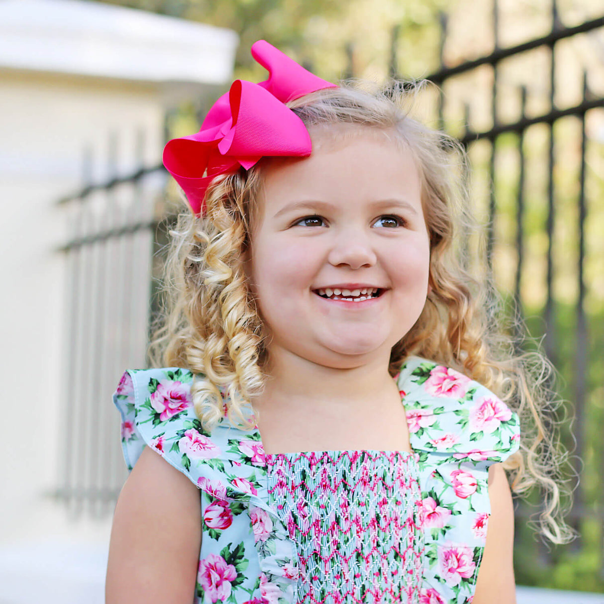 Secret Garden Pink Smocked Hannah Dress