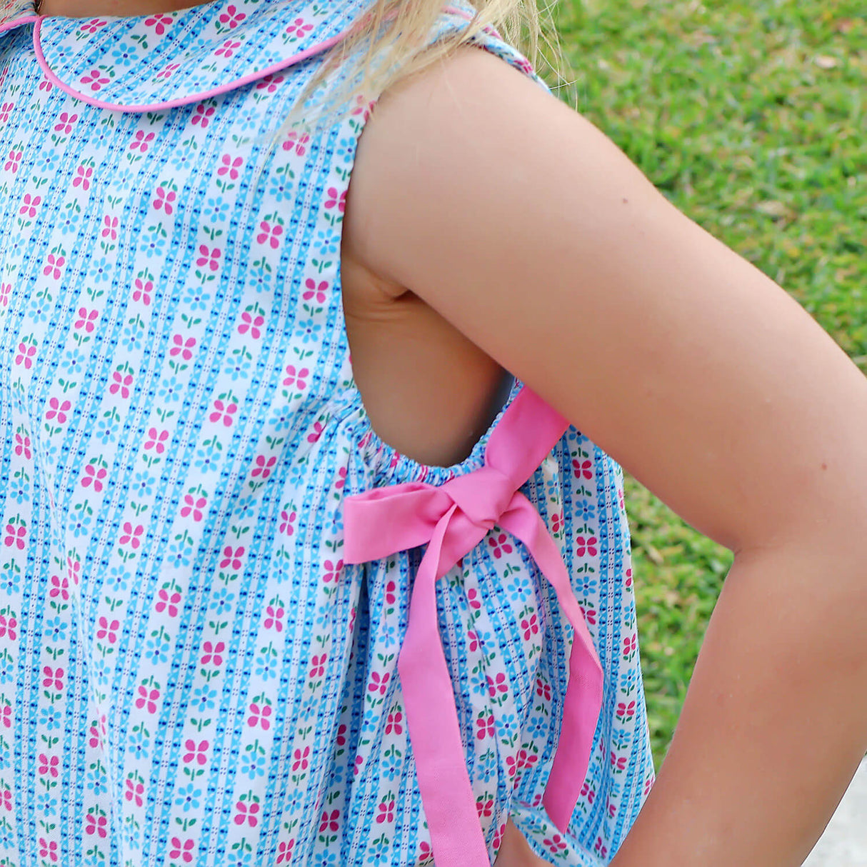 Floral Turquoise Grace Dress