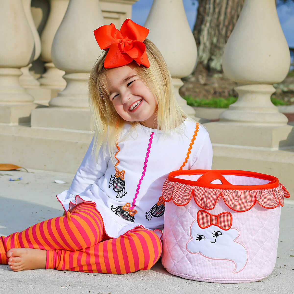 Itsy Bitsy Spider Stripe Milly Legging Set