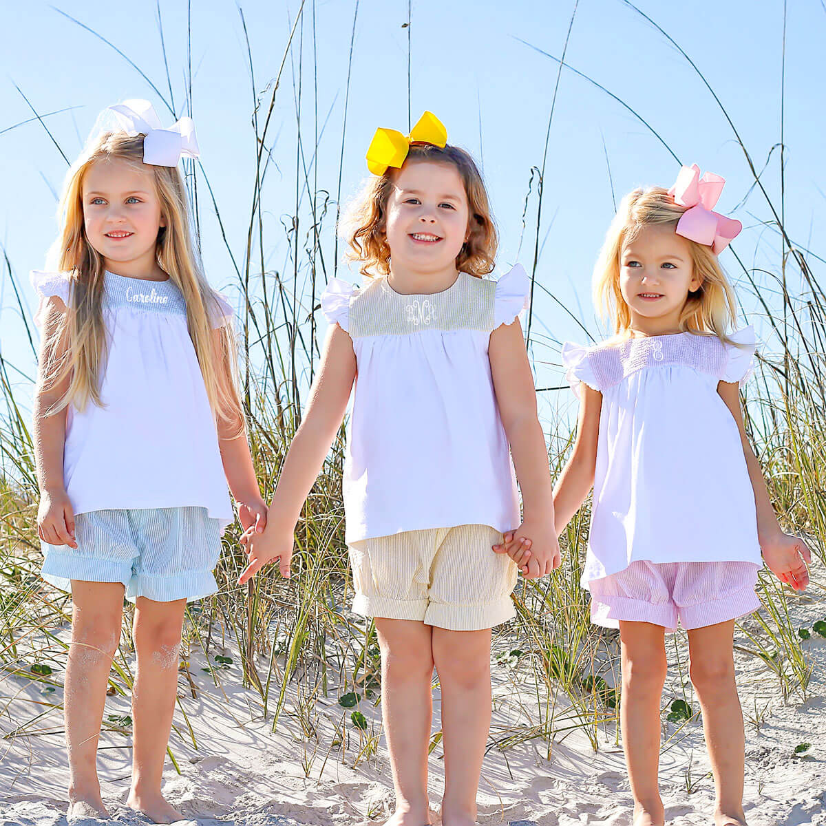 Turquoise Stripe Lauren Short Set