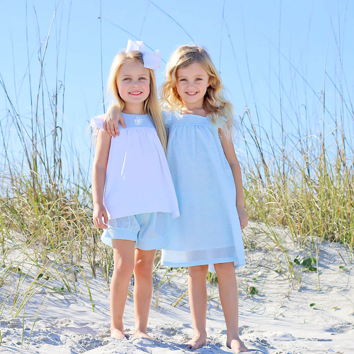 Turquoise Stripe Lauren Short Set