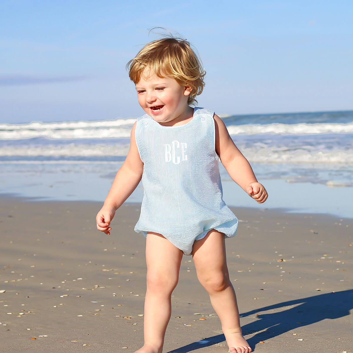 Turquoise Stripe Sun Bubble