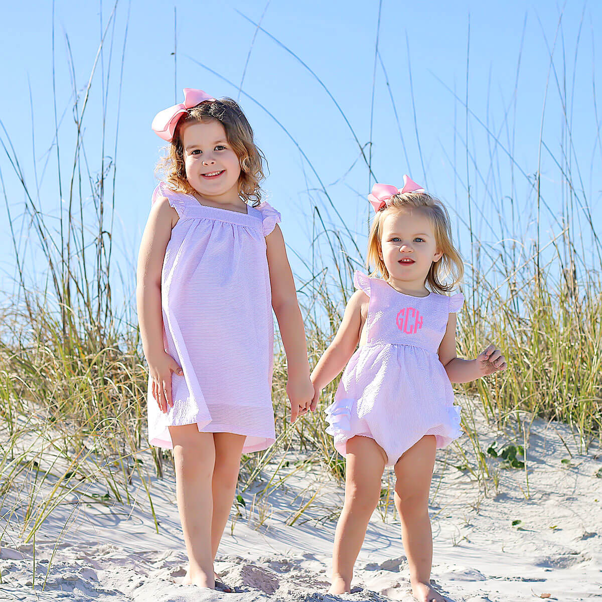 Pink Stripe Leah Bubble