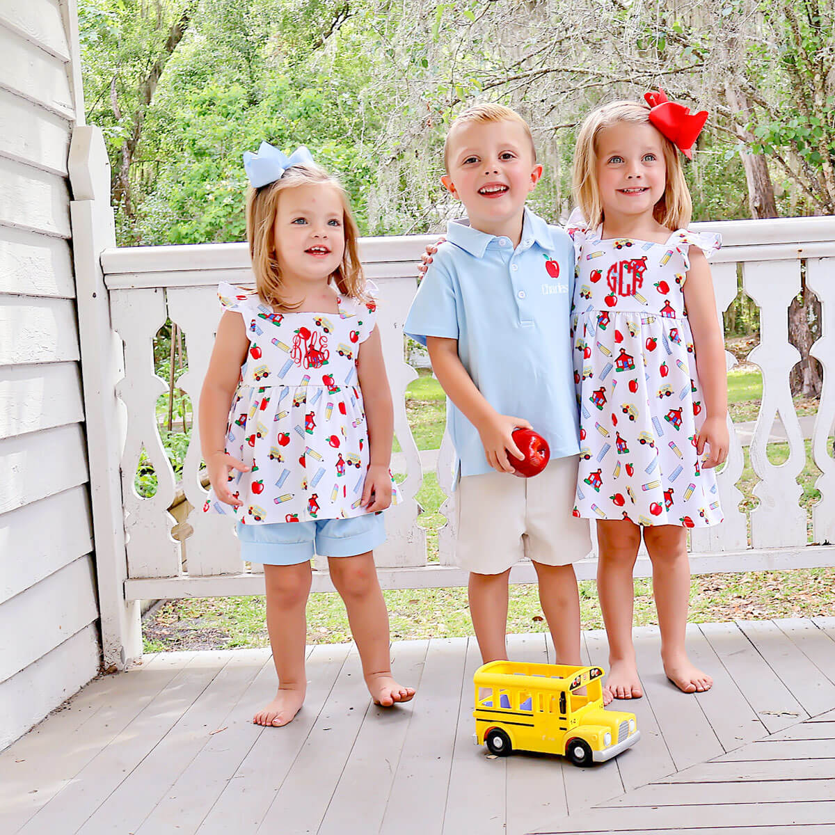 Back To School Print Amy Short Set