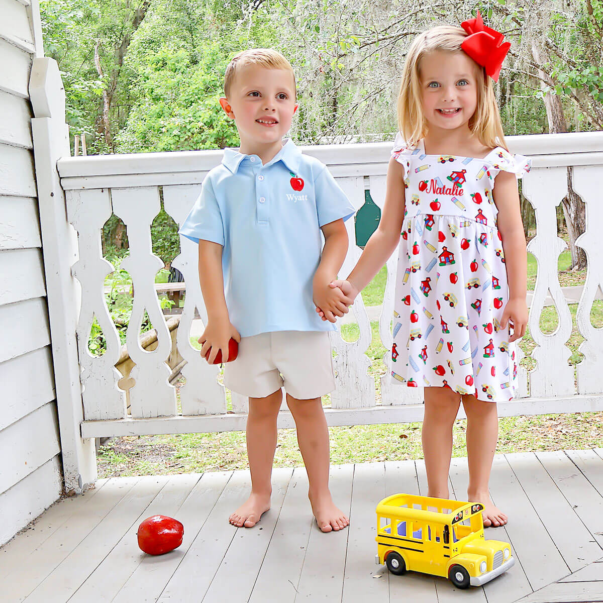 Back To School Print Amy Dress