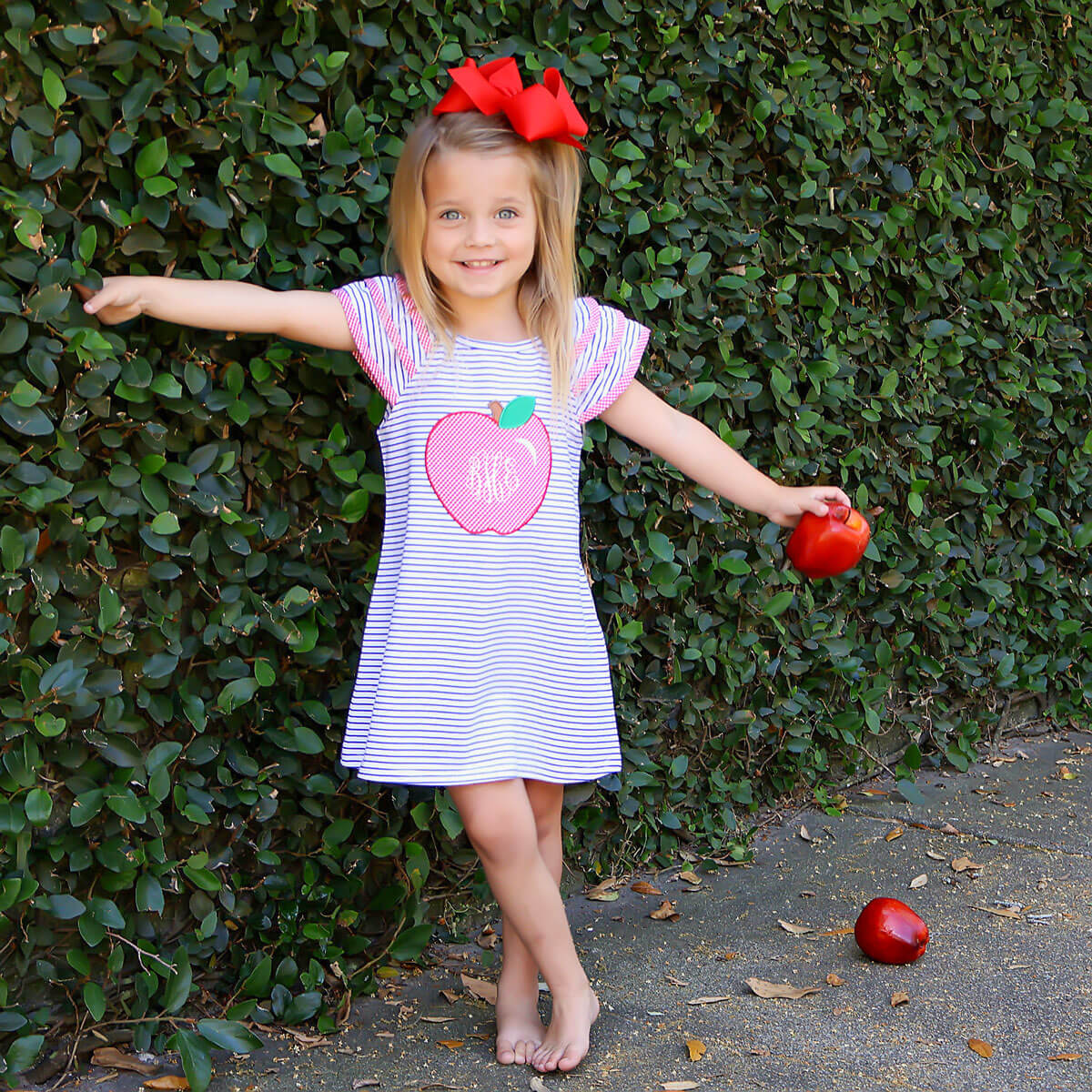 Good Apple Royal Stripe Milly Dress
