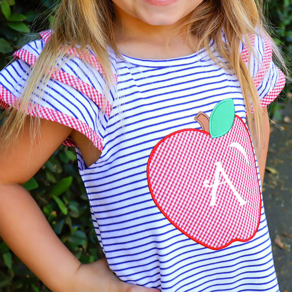Good Apple Royal Stripe Milly Dress