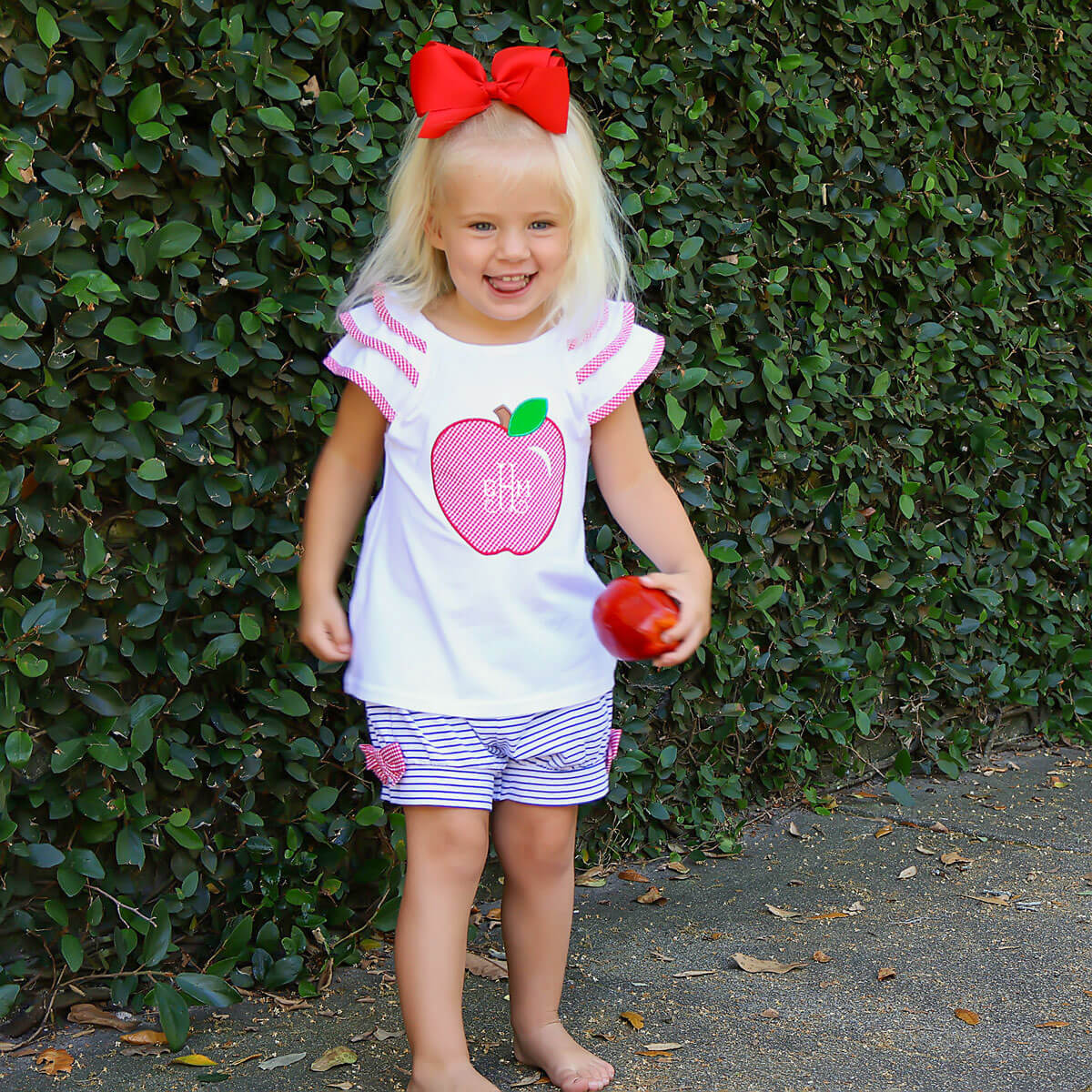 Good Apple White Milly Short Set