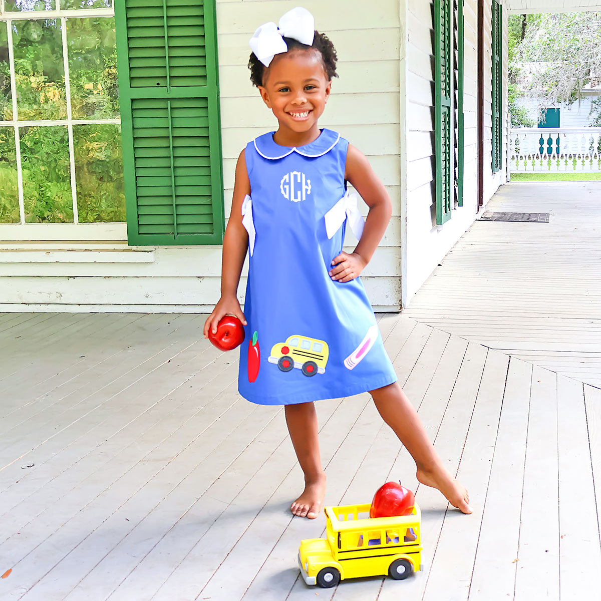 School Time Royal Blue Grace Dress
