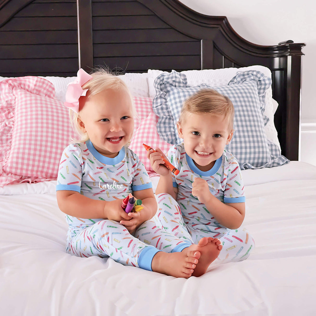 Colorful Crayon Pajamas