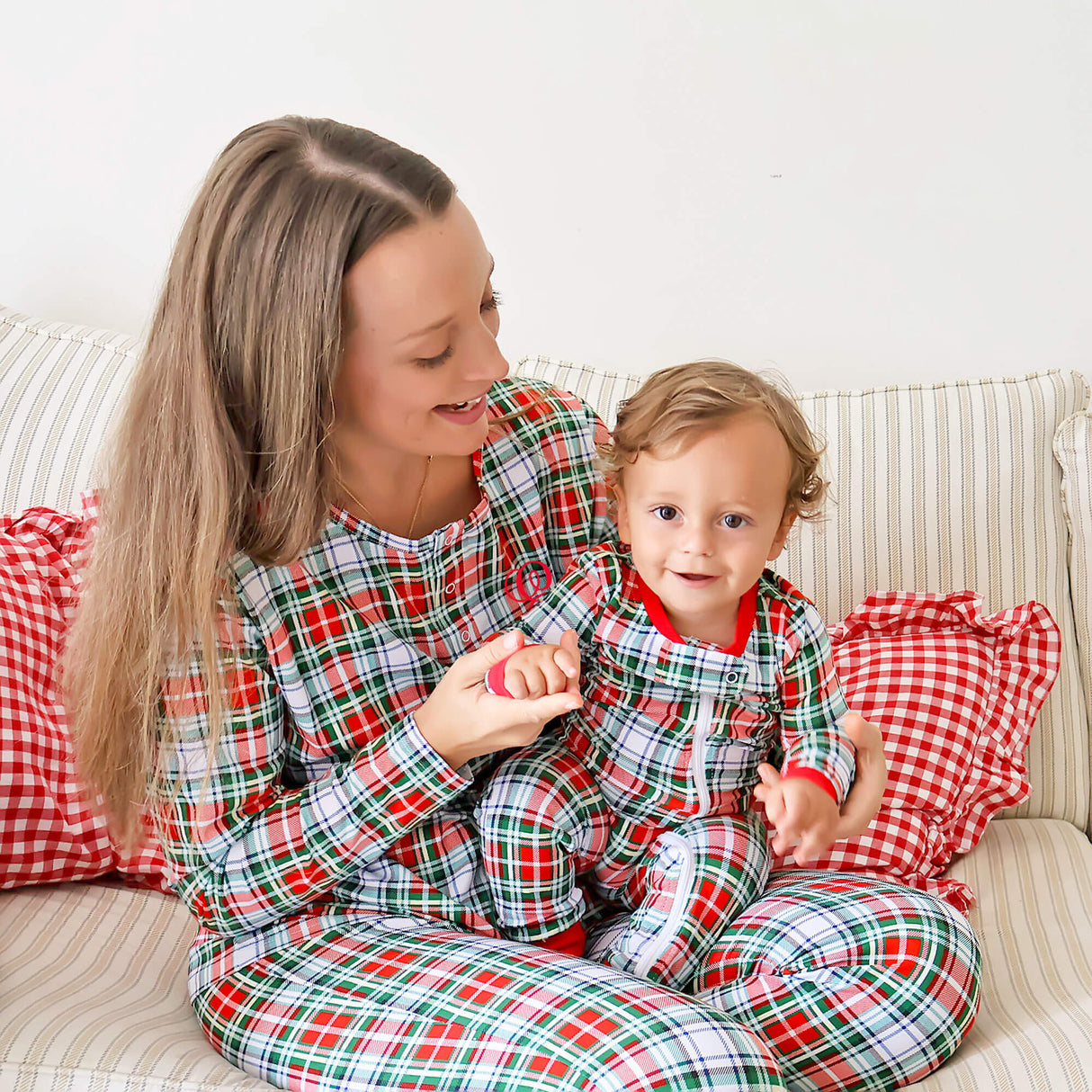 Sinclair Plaid Women's Pajamas