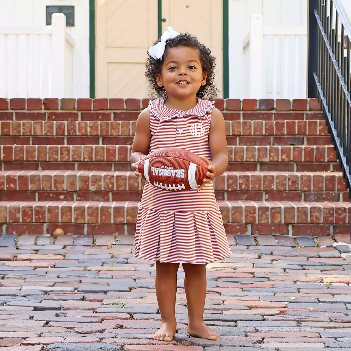 Red Stripe Tennis Dress