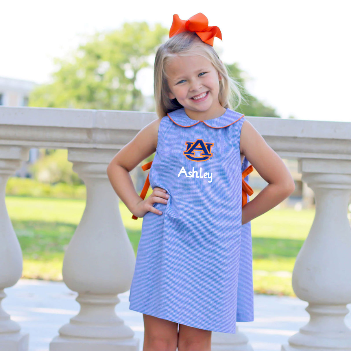 Auburn Embroidered Navy Dress