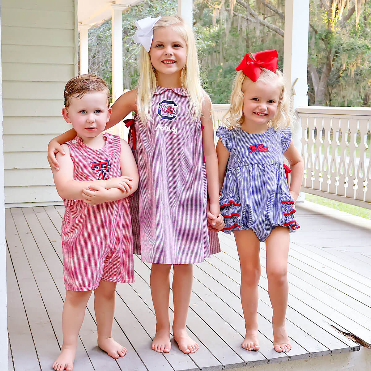 Texas Tech Embroidered Red Jon Jon