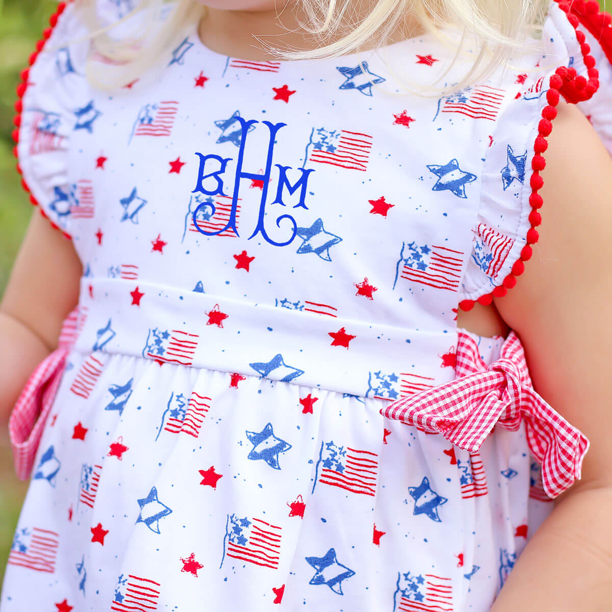 Flag Print Avery Bubble