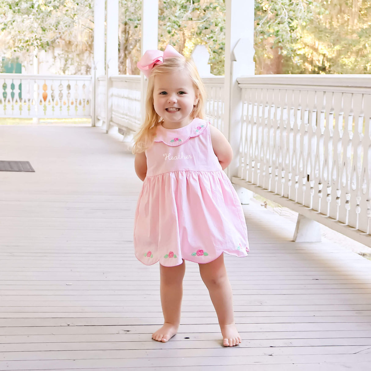 Simply Spring Flowers Pink Lena Skirt Bubble