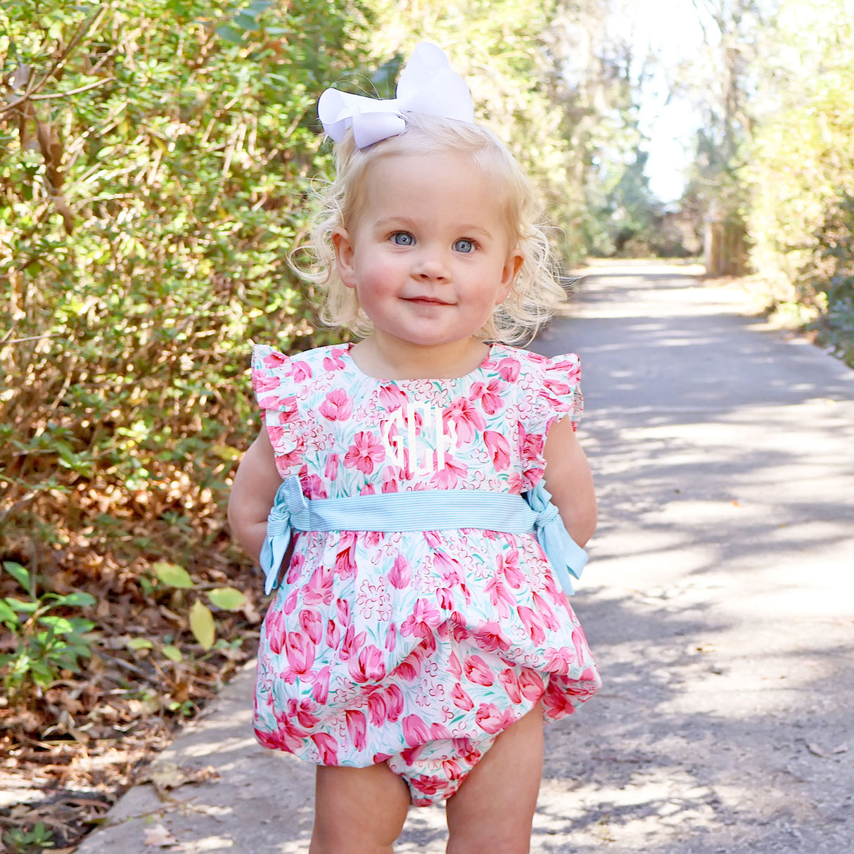 Sweet Tulips Pink Avery Bubble