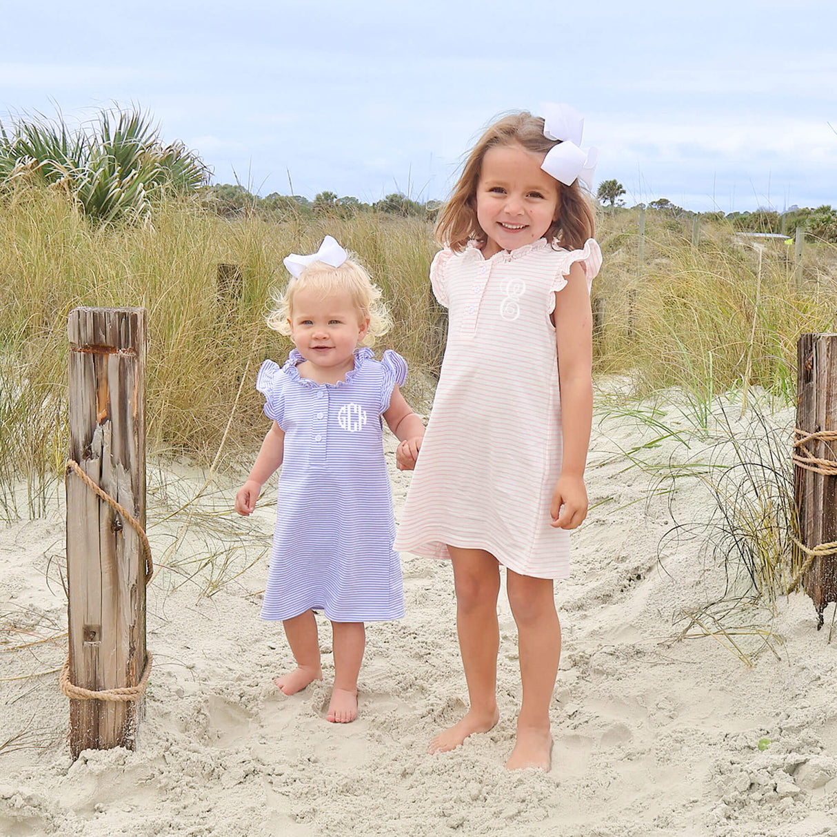 Blue Stripe Nicole Dress