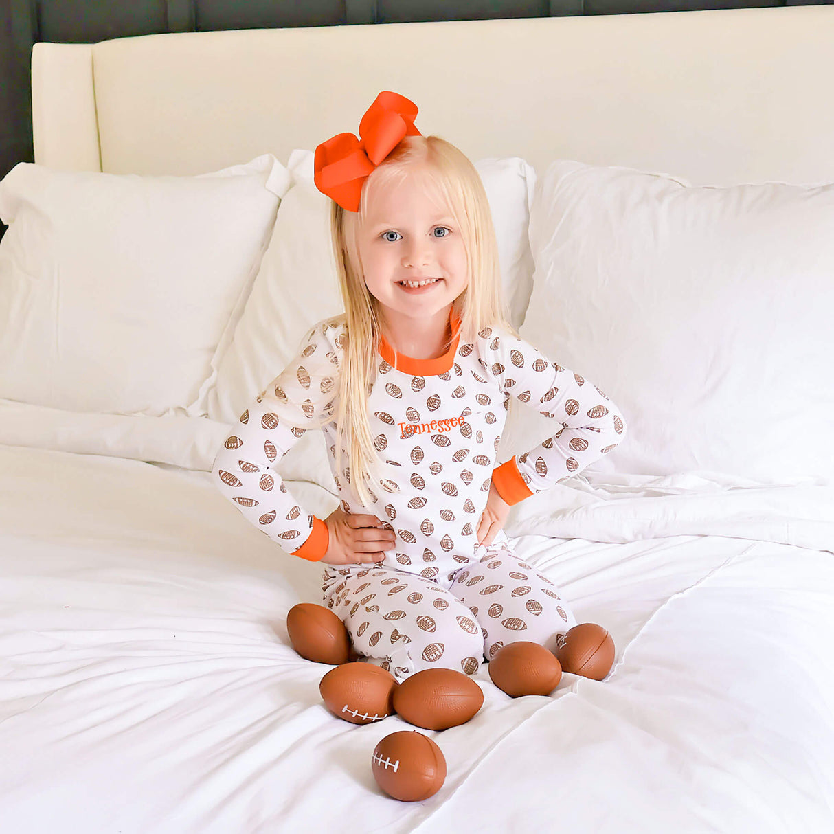 Game Day Football Pajamas