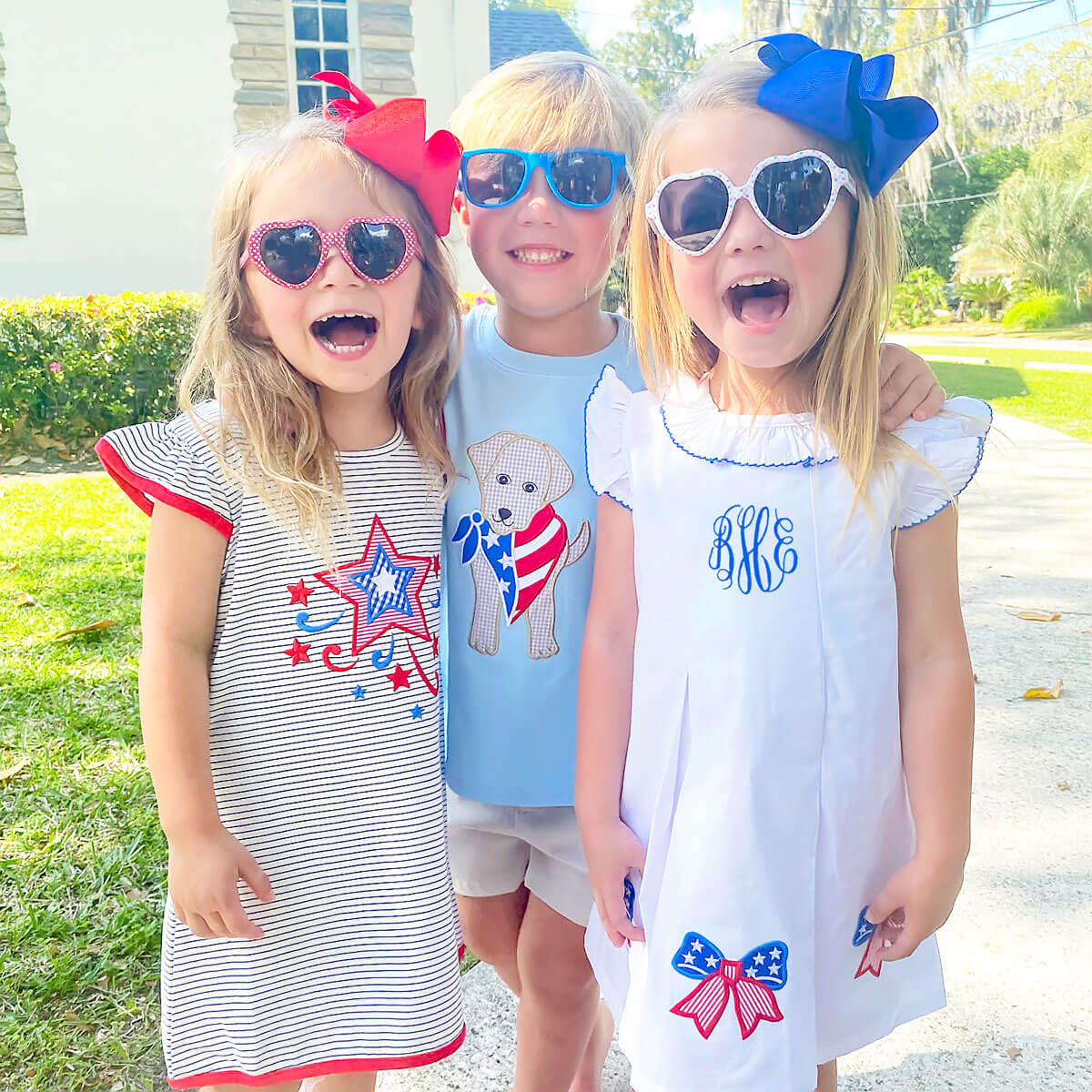 Happy Fourth White Chloe Dress