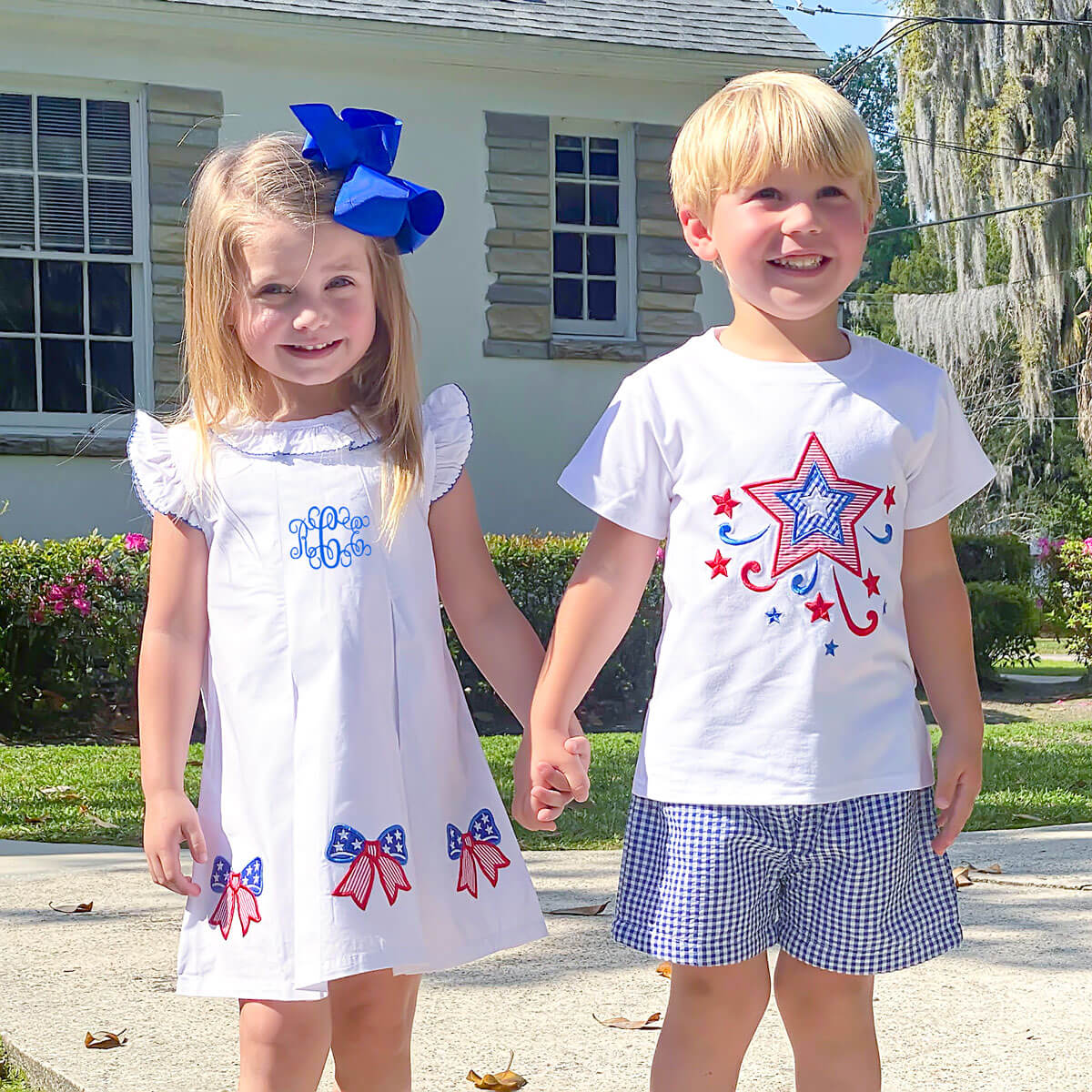 Happy Fourth White Chloe Dress