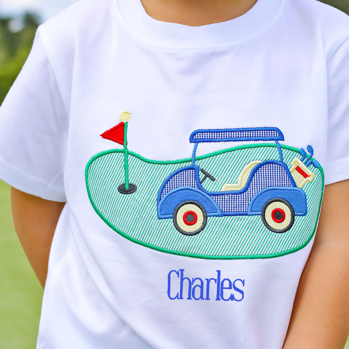 Golf Cart Short Sleeve Shirt