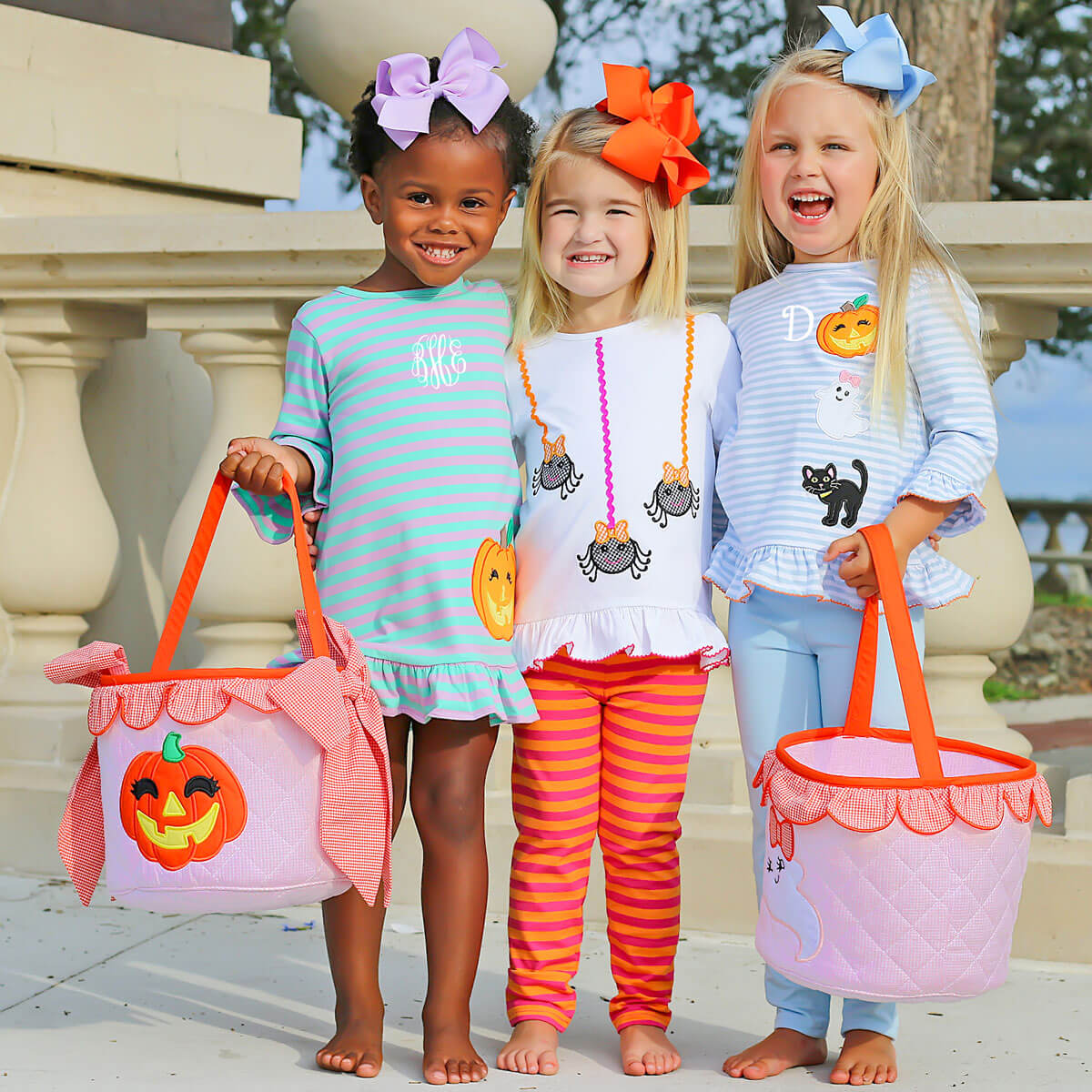 Jack O' Lantern Purple and Teal Milly Dress