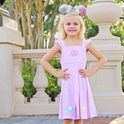 Pastel Mouse Ears Pink Gingham Chloe Dress
