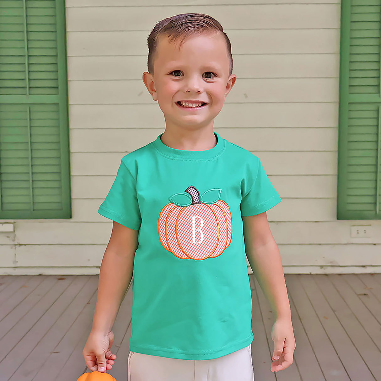 The Great Pumpkin Green Short Sleeve Shirt