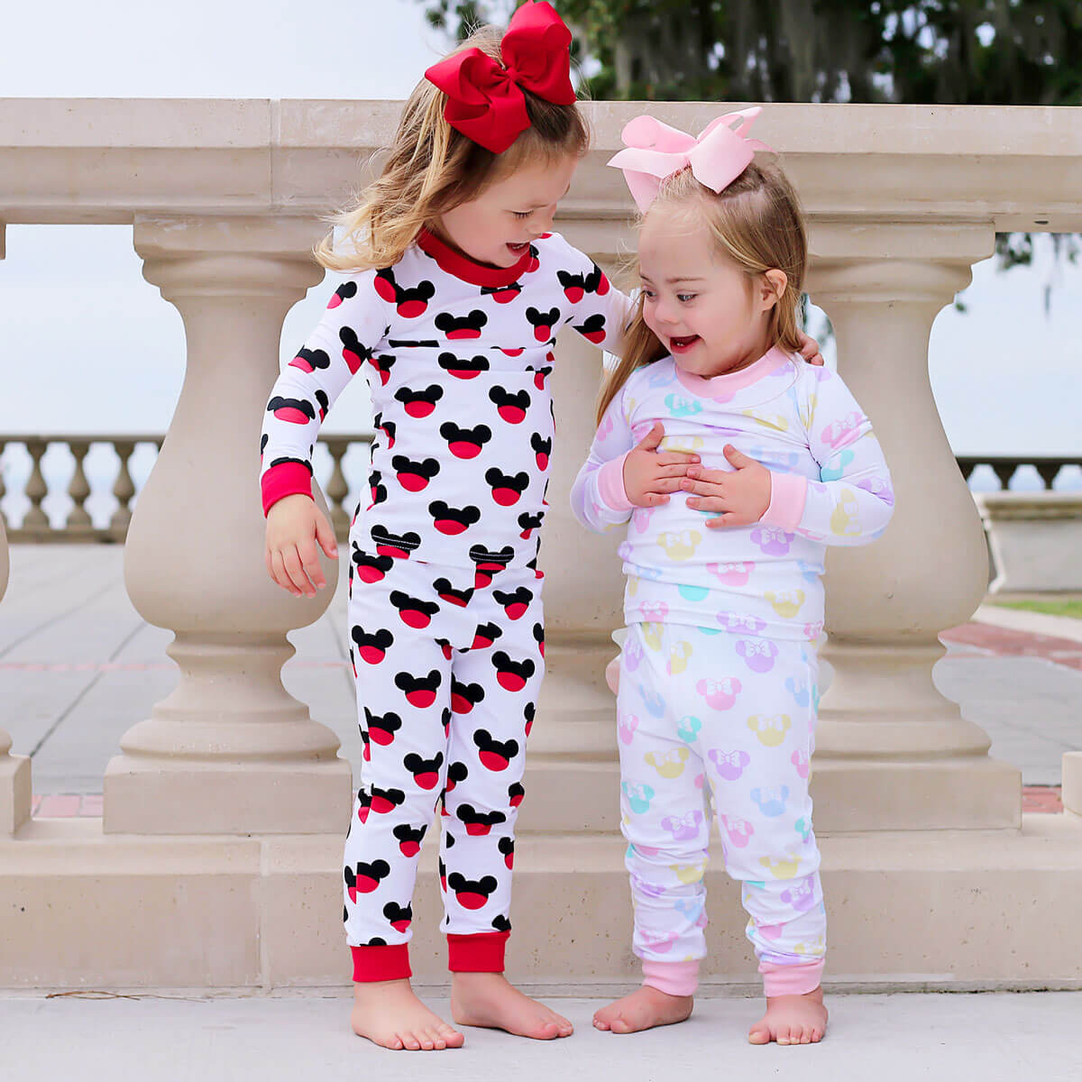 Pastel Mouse Ears Pajamas