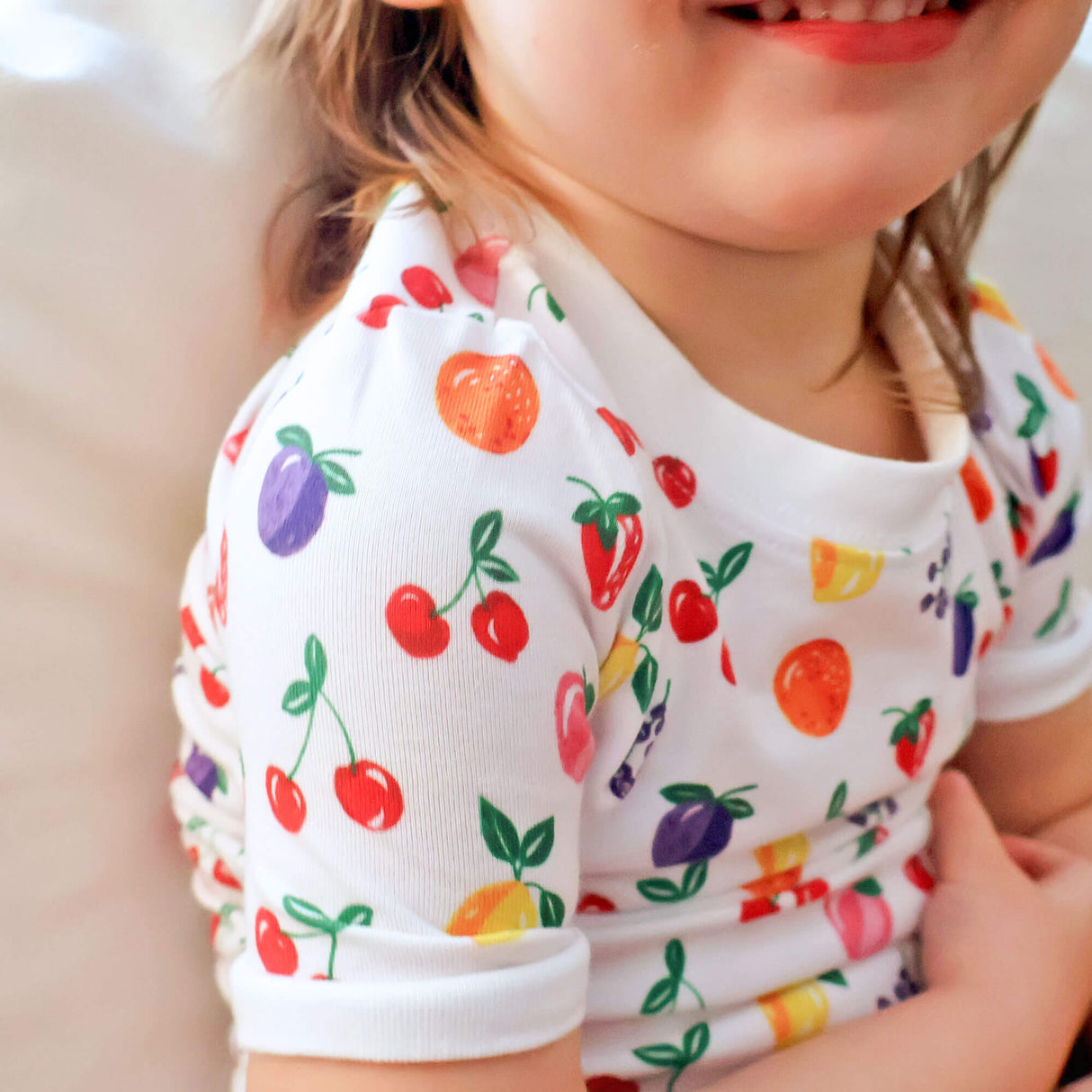 Fruity Print Short Pajamas