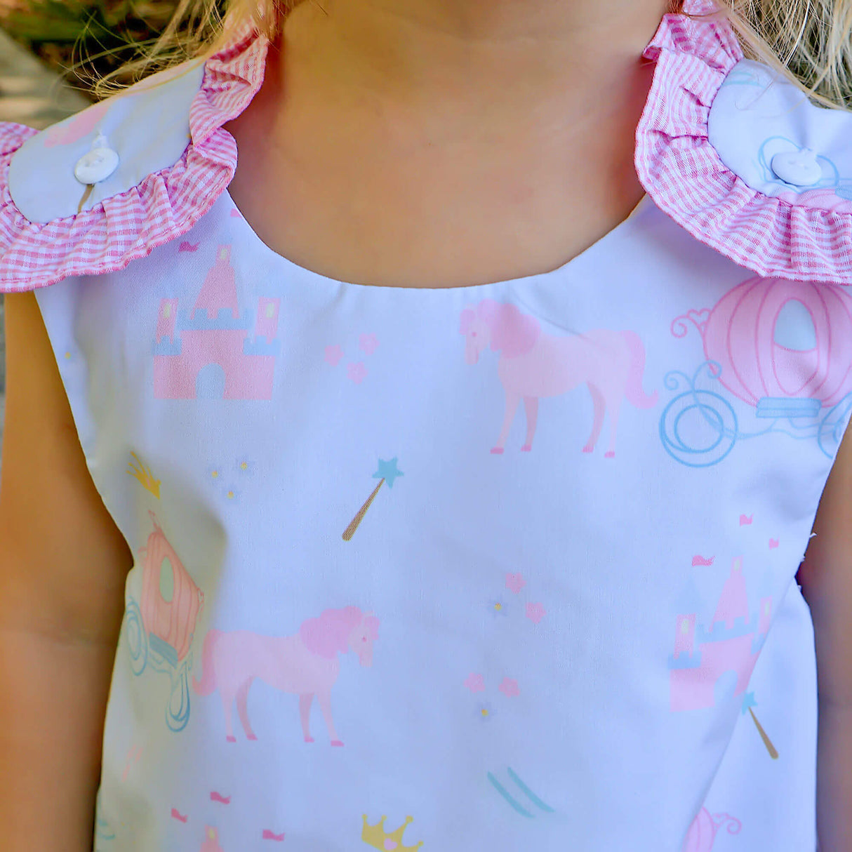 Magical Princess Light Blue Popover Set