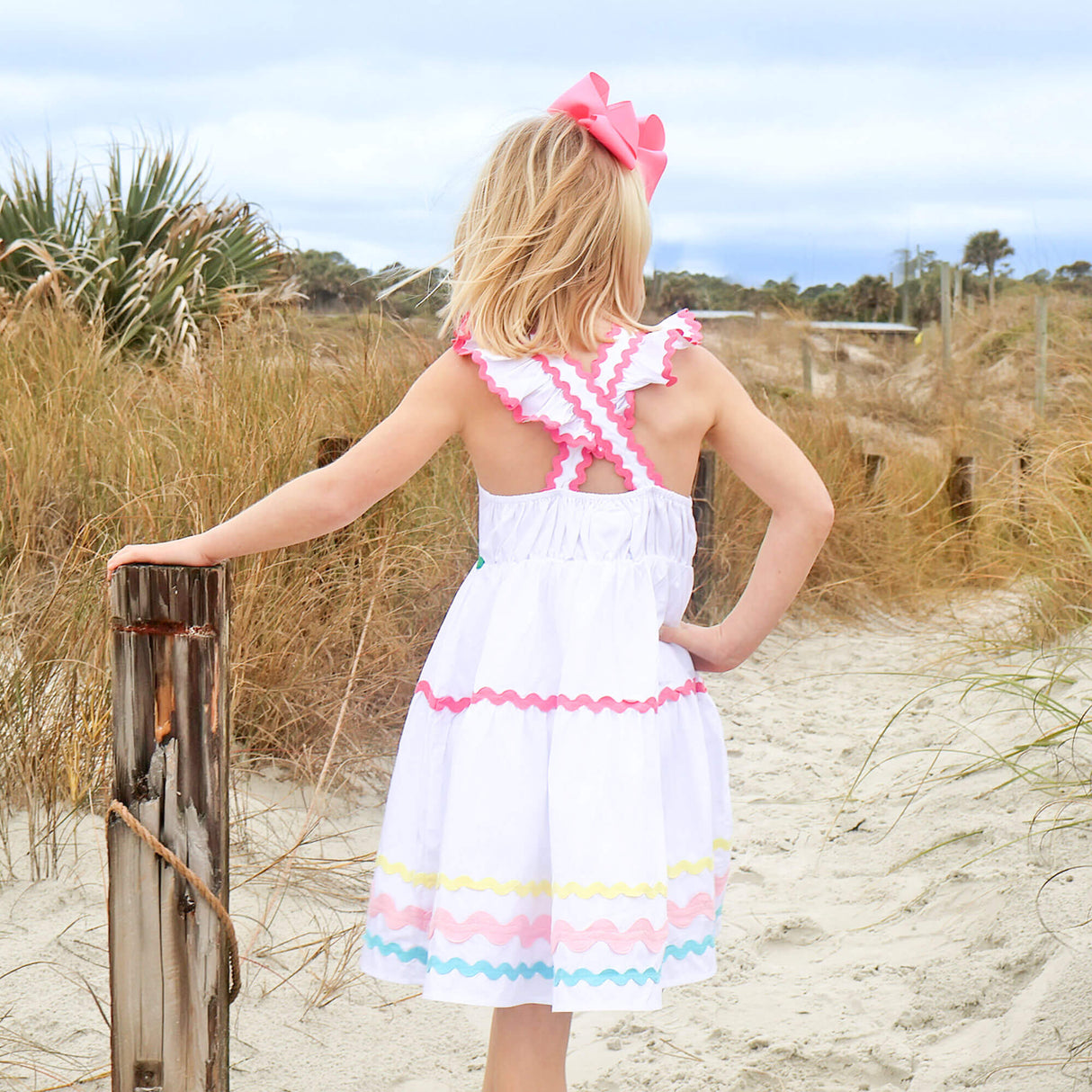Rainbow Ric Rac Callie Dress