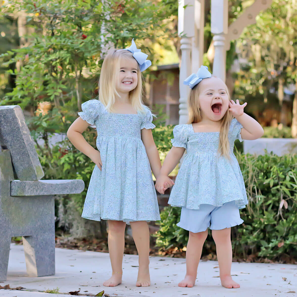 Enchanted Floral Smocked Hannah Short Set