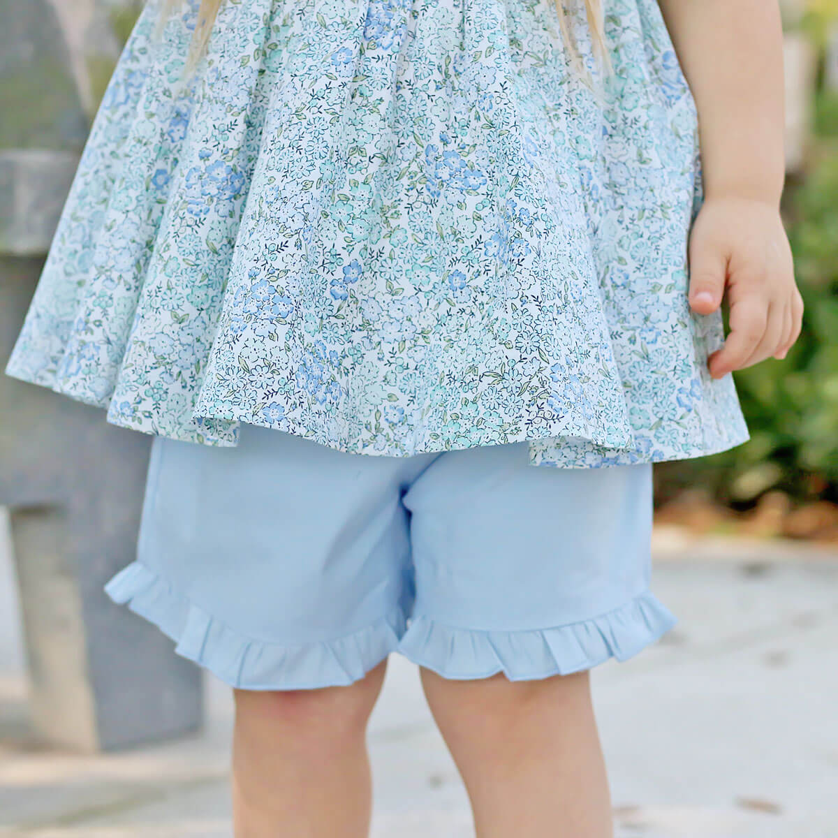 Enchanted Floral Smocked Hannah Short Set