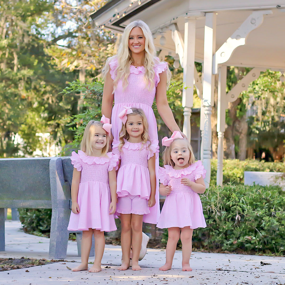 Pink Gingham Zoe Dress