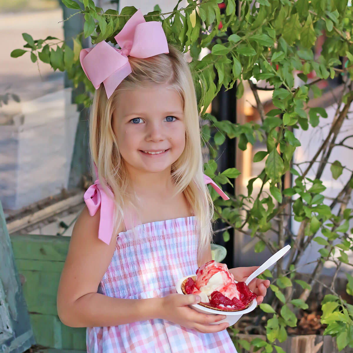 Pastel Check Aurora Dress