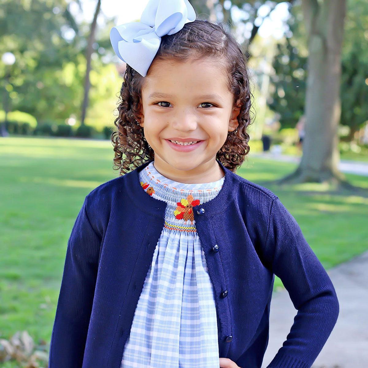 Button Up Sweater Navy