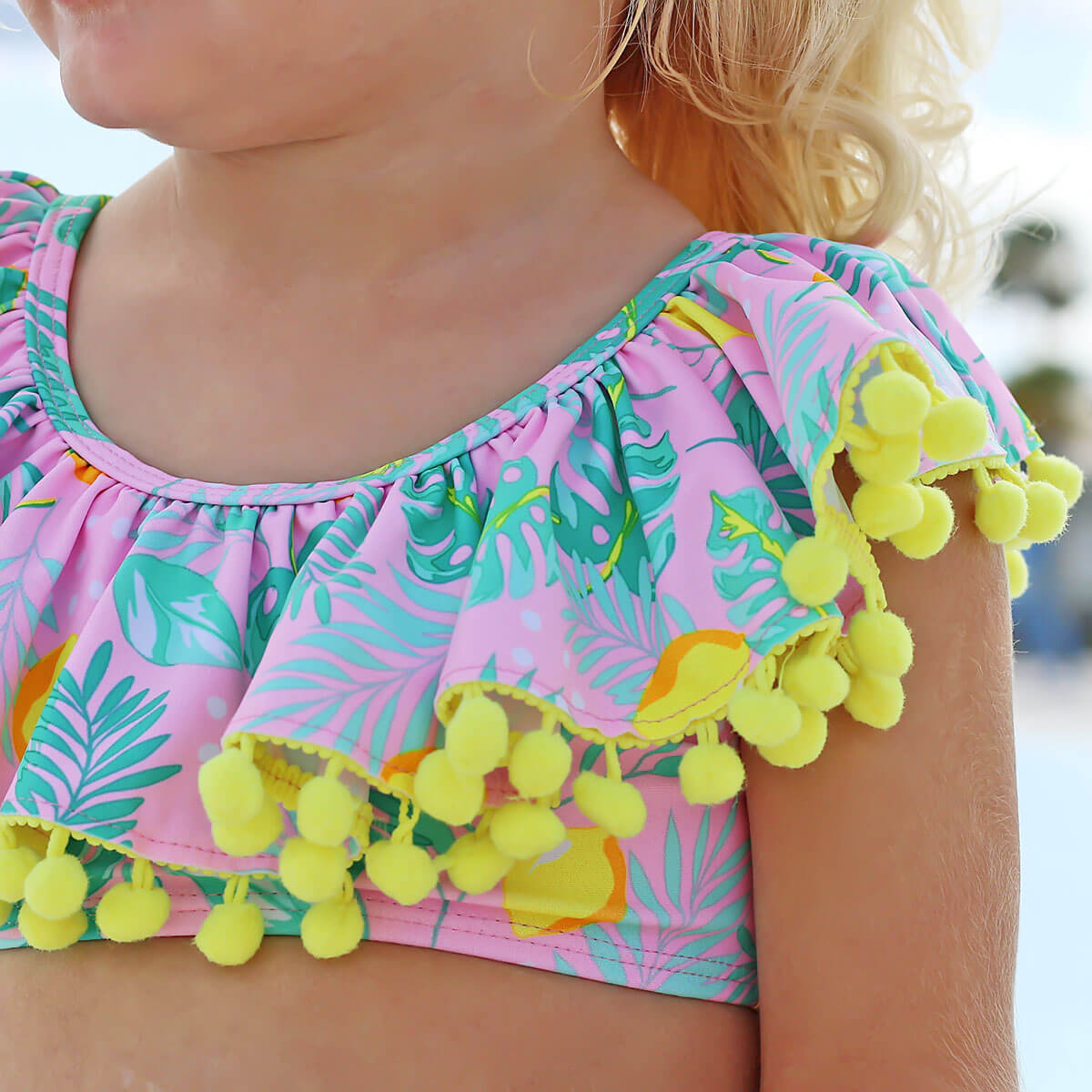 Pacific Palm Two Piece Swimsuit