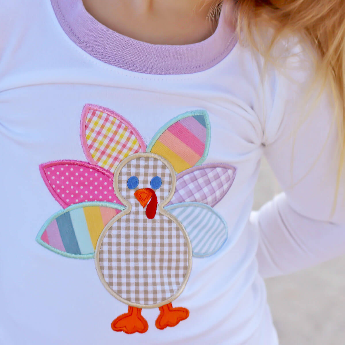 Turkey Multi Stripe Lavender Pajamas