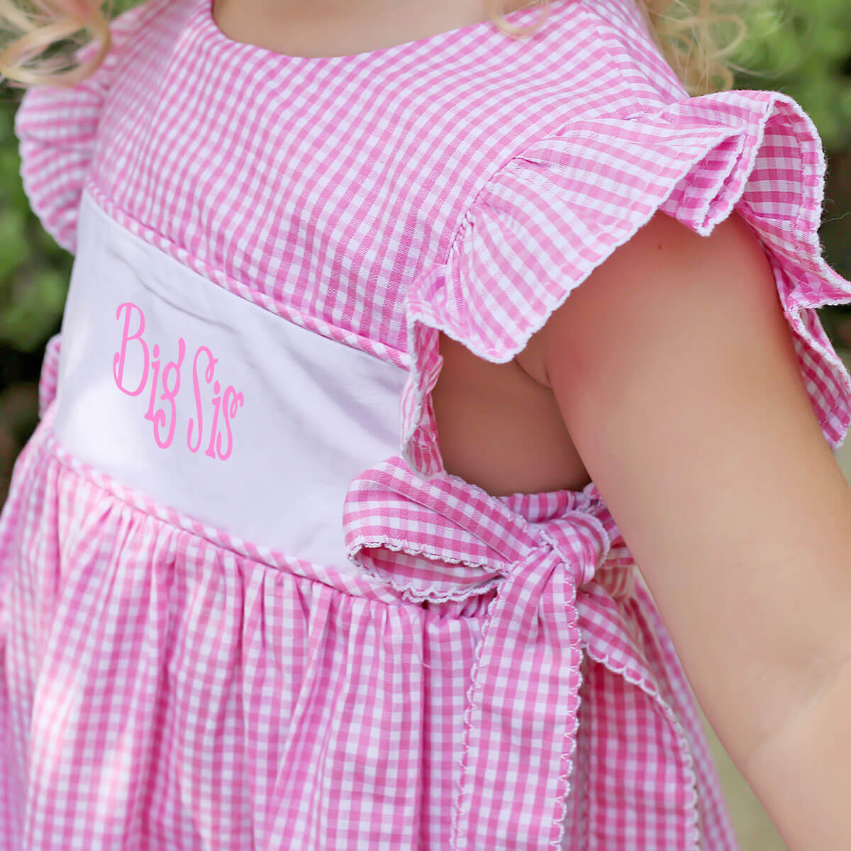 Pink Gingham Avery Dress