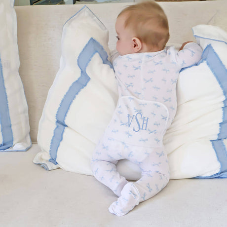 Airplane Print Zip Sleeper