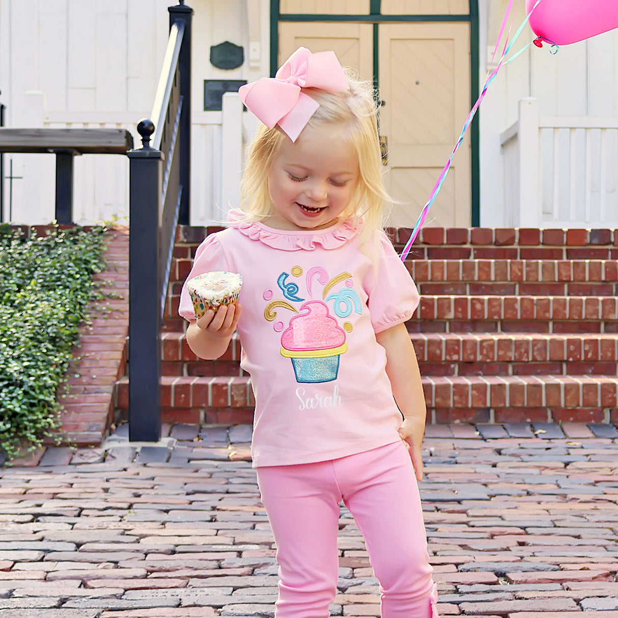 Cupcake Light Pink Ruffle Top