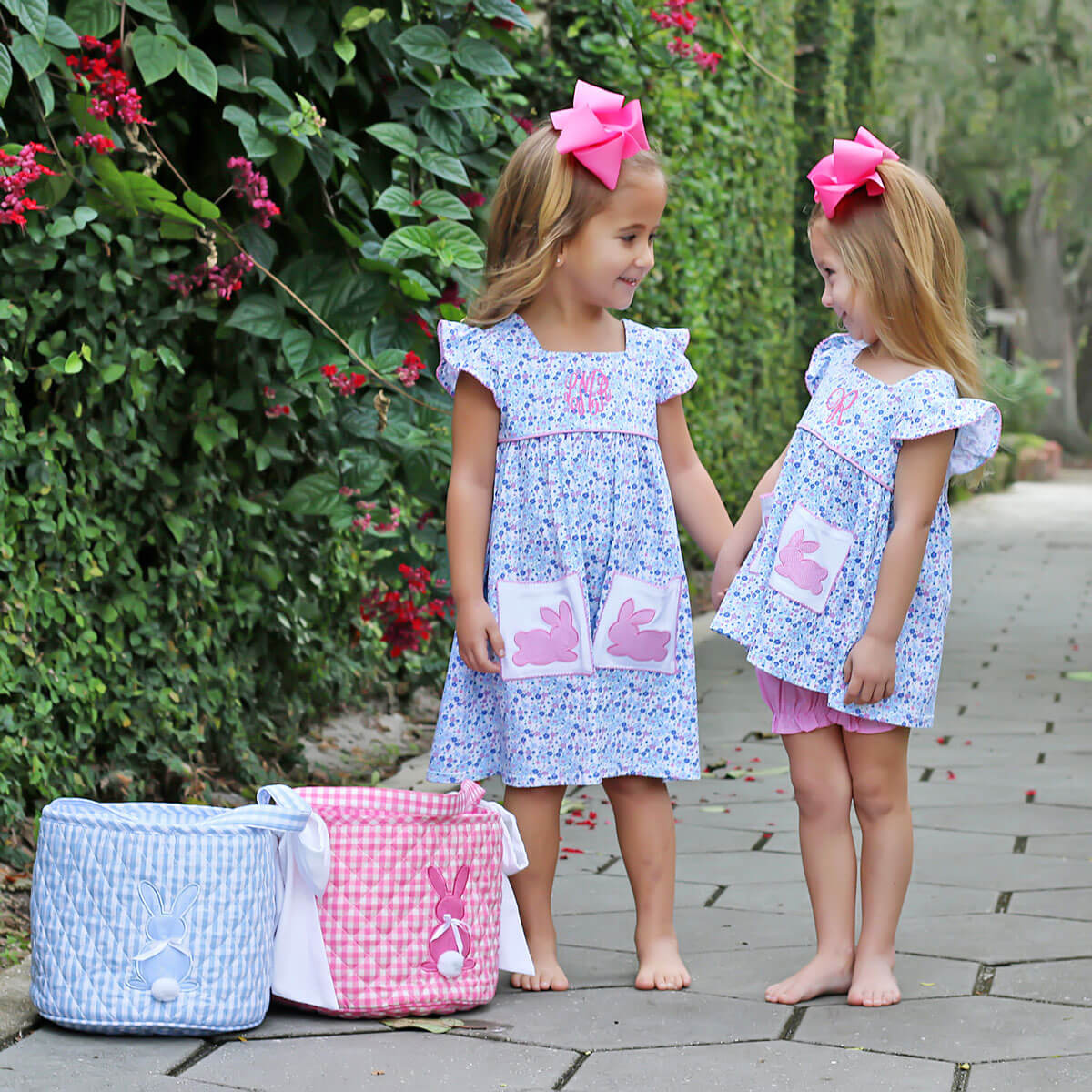 Cottontail Floral Bunny Amy Dress