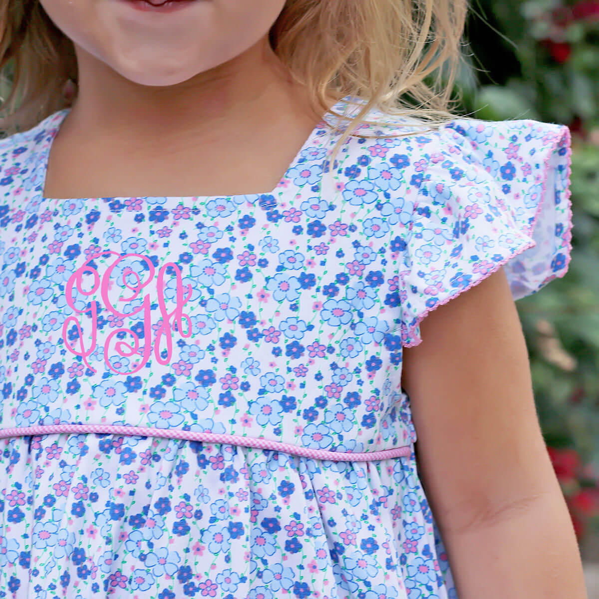 Cottontail Floral Bunny Amy Dress