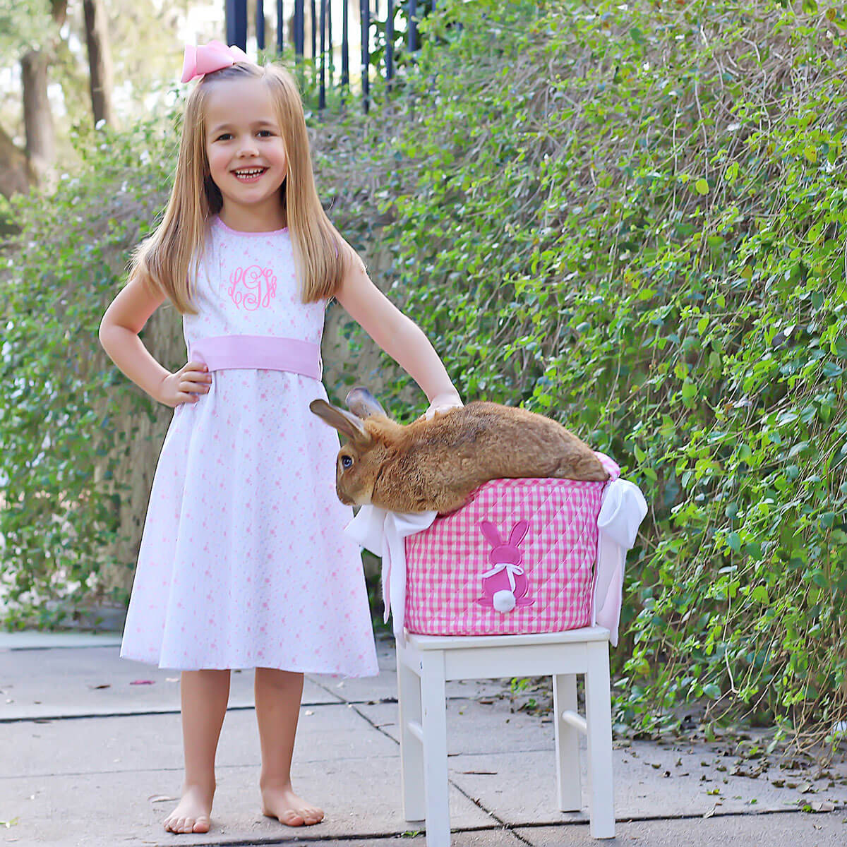 Enchanted Floral Sash Dress